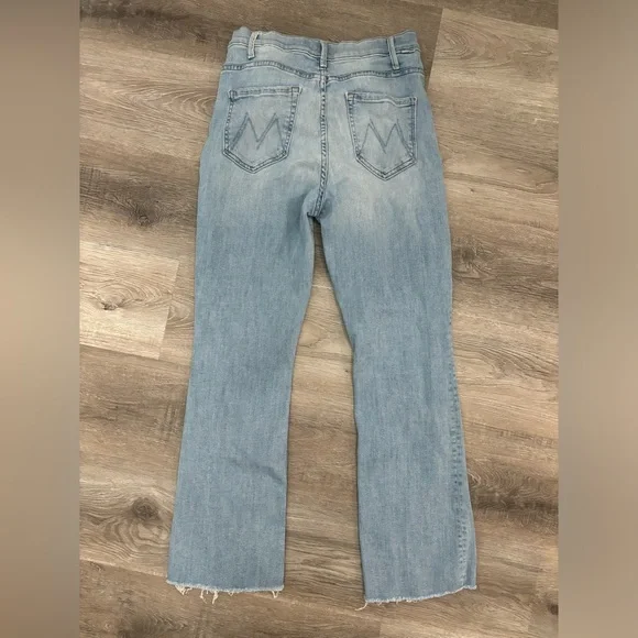 MOTHER jeans The Hustler Ankle Fray in Crossroads size 29 - Picture 5 of 7